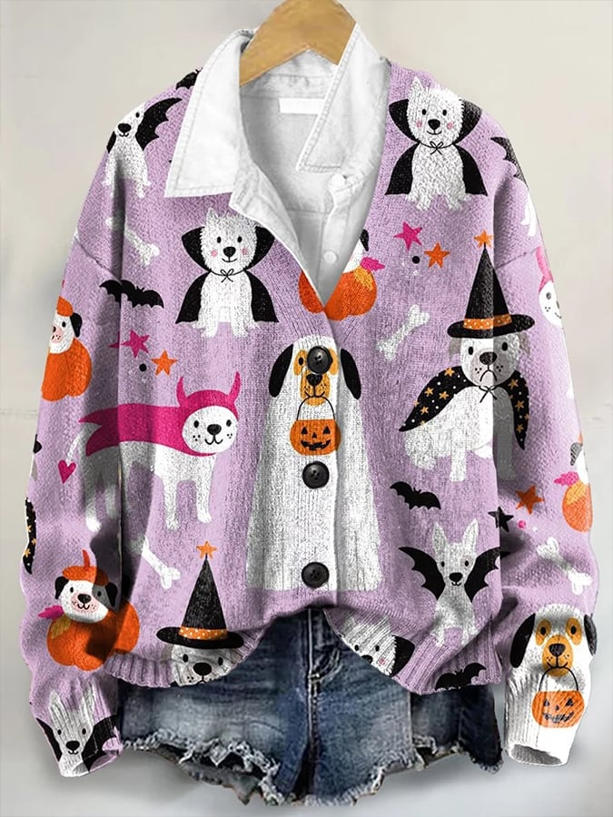Women'S Casual Halloween Sweater