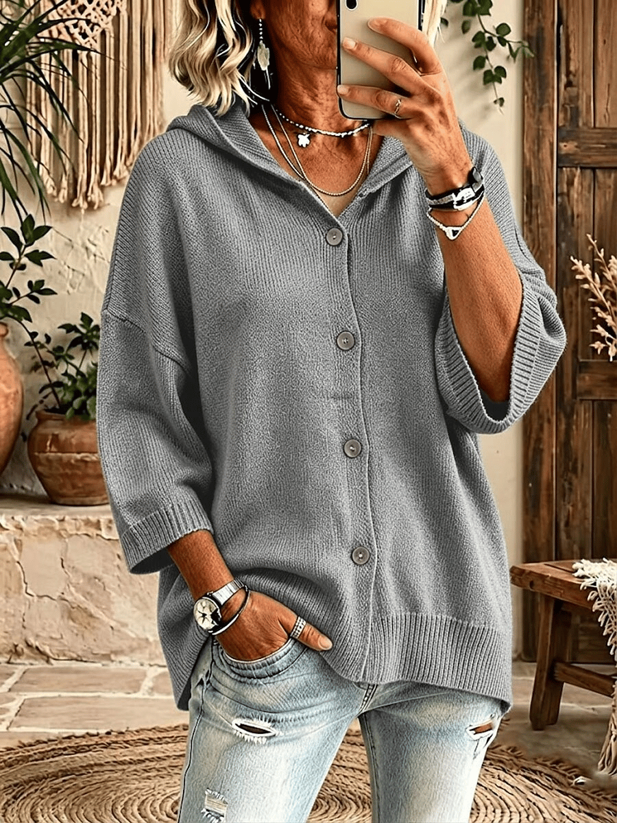 Women's Fall Print Cardigan