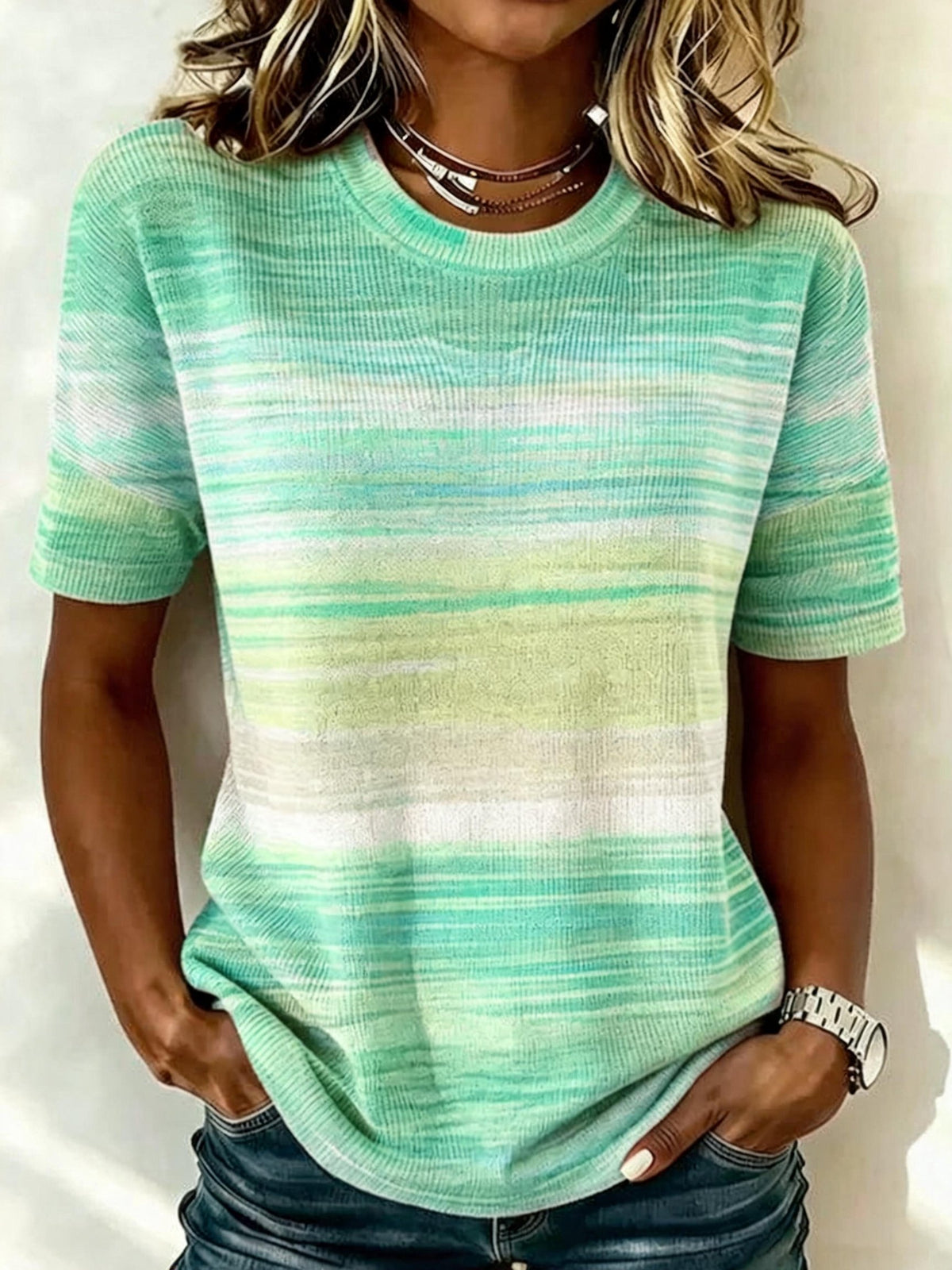 Women's Casual Print Top