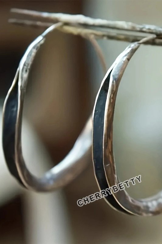 Vintage Circle Earrings