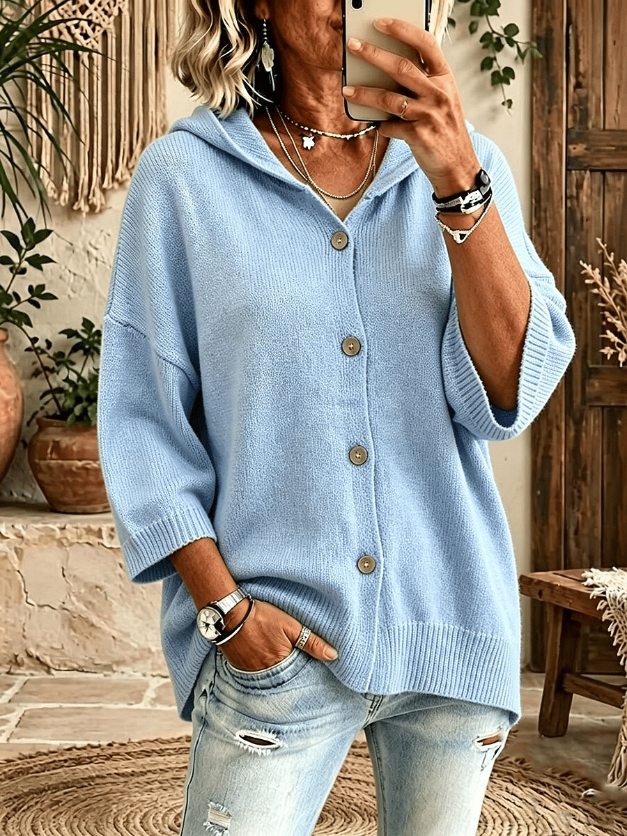Women's Fall Print Cardigan