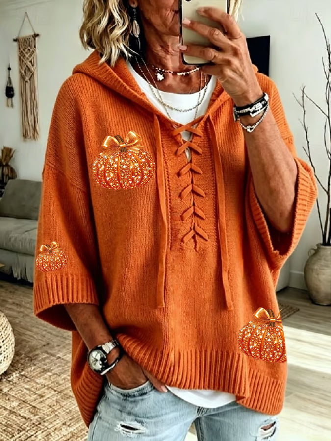Women's Autumn Art Print Hoodie