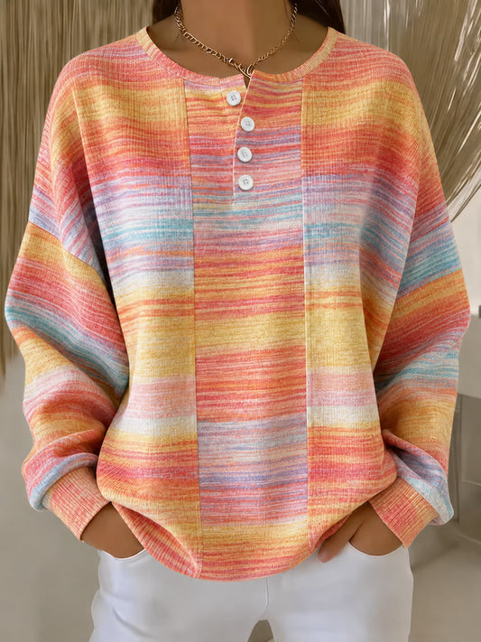 Women'S Casual Printed Sweatshirt