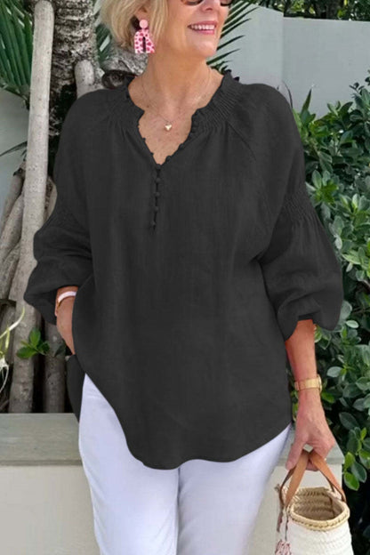 Abore Cotton Linen Casual Shirt