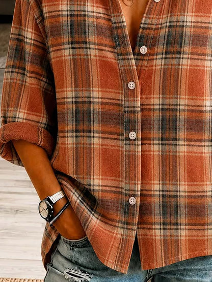 Women'S Casual Printed Shirt