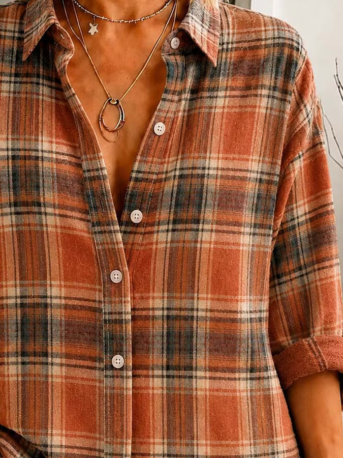 Women'S Casual Printed Shirt