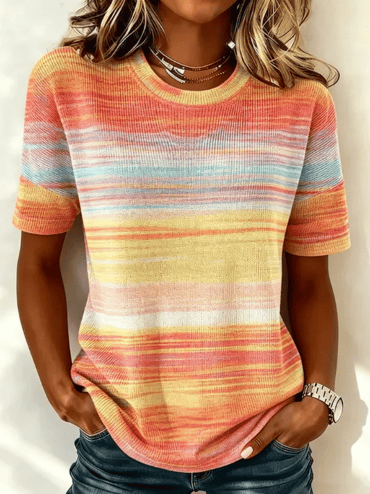 Women's Casual  Print Top