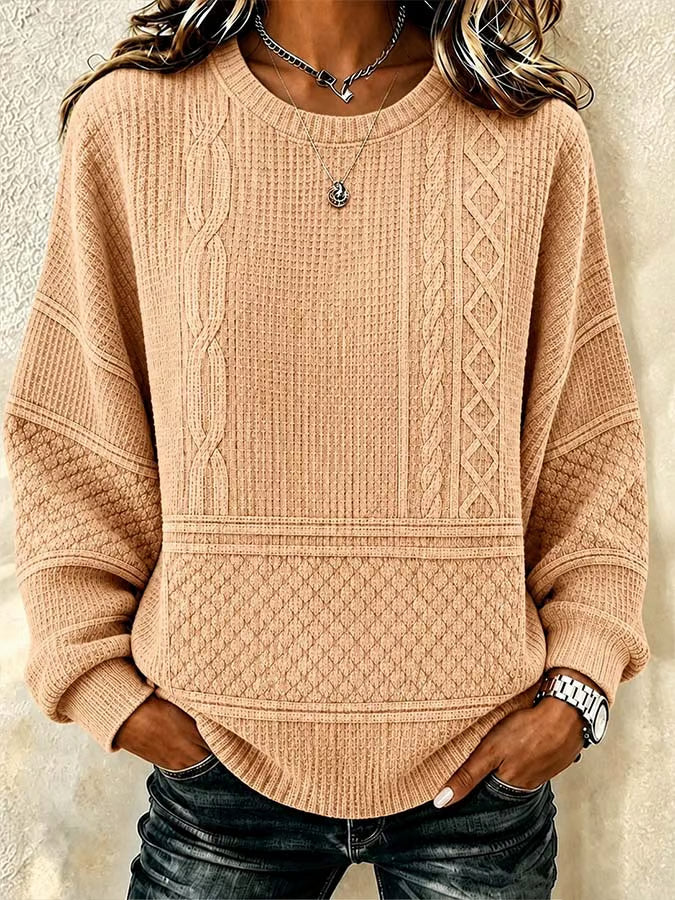 Women'S Casual Printed Sweatshirt