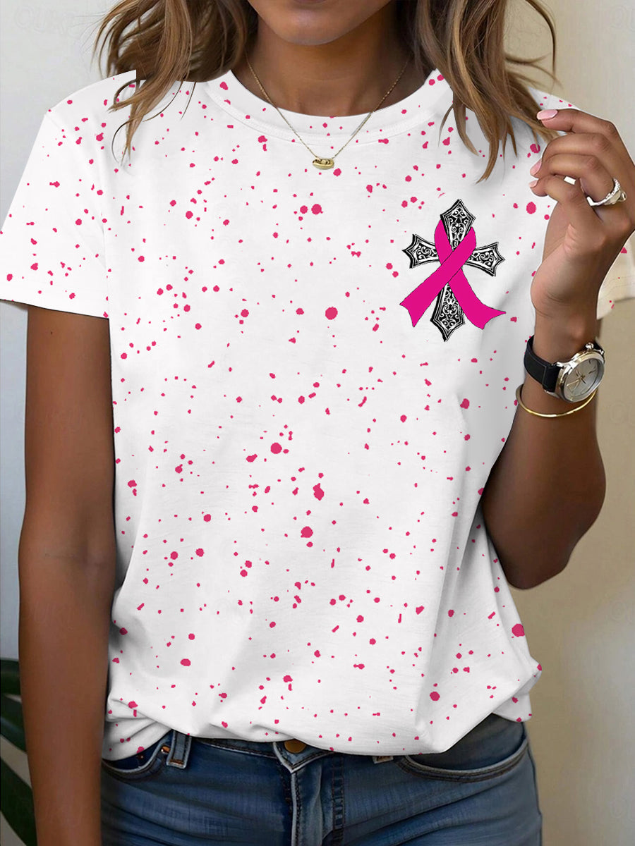 Women's Breast Cancer Awareness I Wear Pink For Myself My Scars Tell A Story T-Shirt
