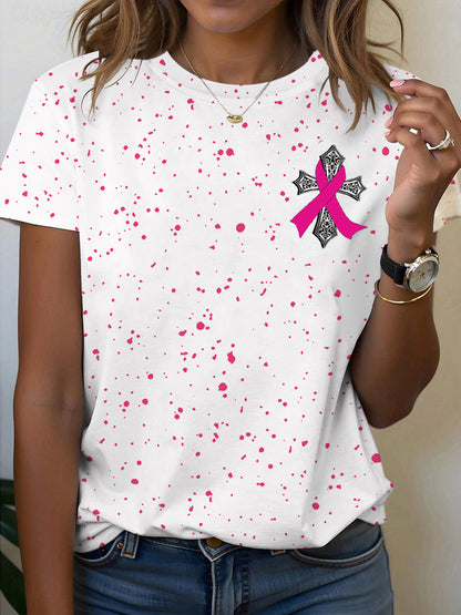 Women's Breast Cancer Awareness I Wear Pink For Myself My Scars Tell A Story T-Shirt