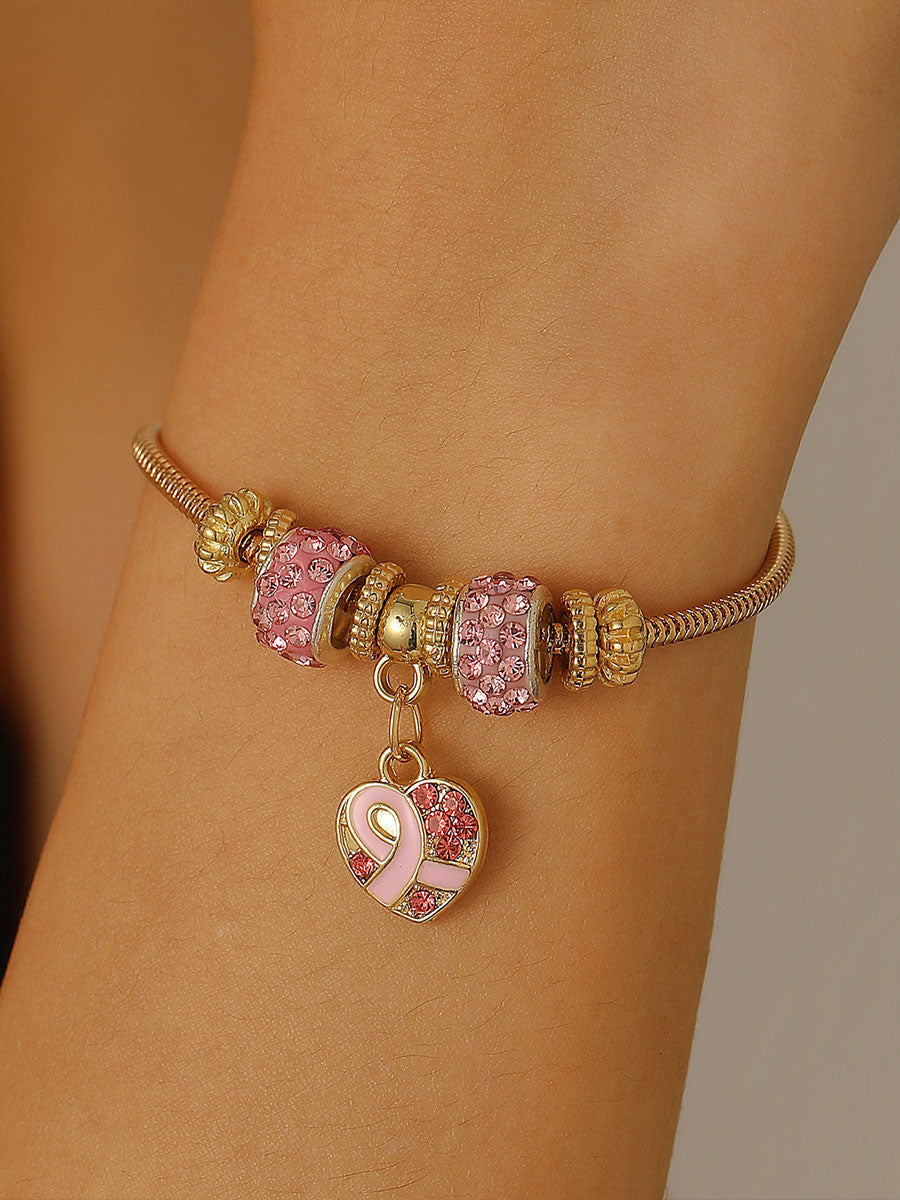 Women's Breast Cancer Awareness Pink Ribbon Accessories