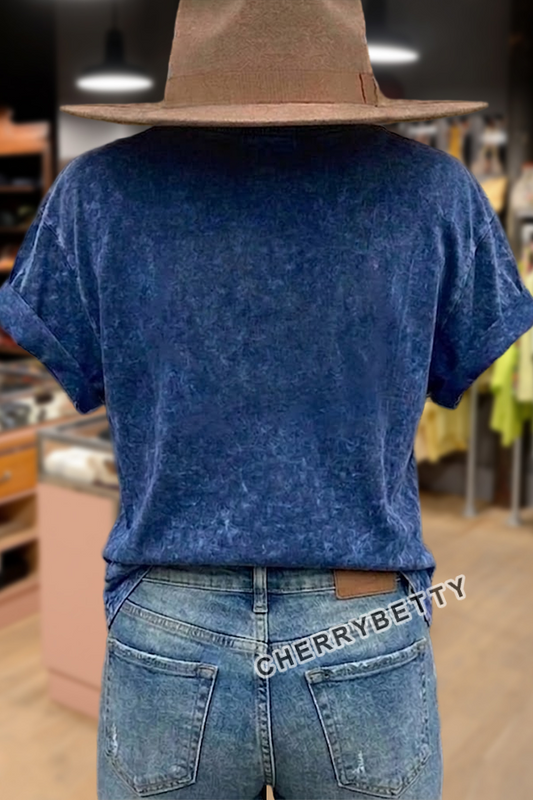 American 250th Print Short Sleeve Cotton T-Shirt